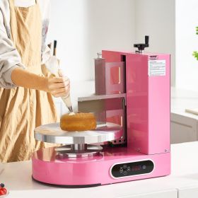 Cake Decorating Machine Cake Frosting Spreading For 4' To 12' Cake Pink (Option: PINK)